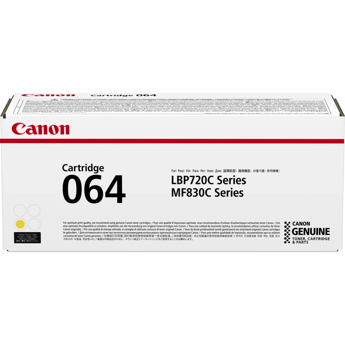 Canon 064 - Yellow - original - toner cartridge - for i-SENSYS LBP722Cdw, MF832Cdw
