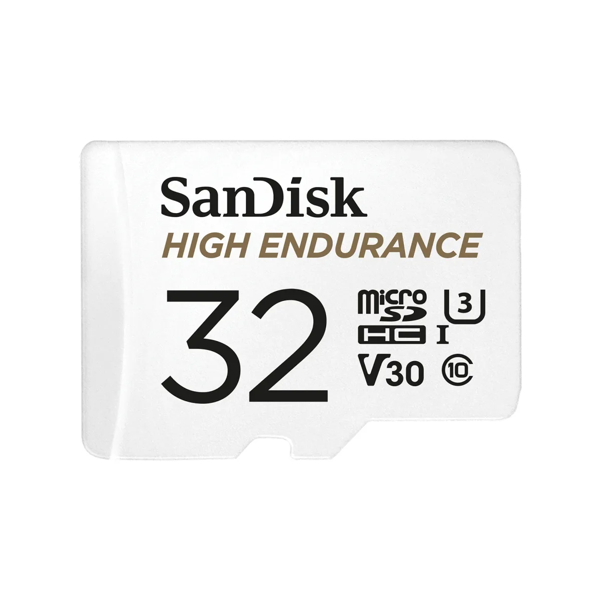 HIGH ENDURANCE MICROSDHC 32GB CARD WITH ADAPTER