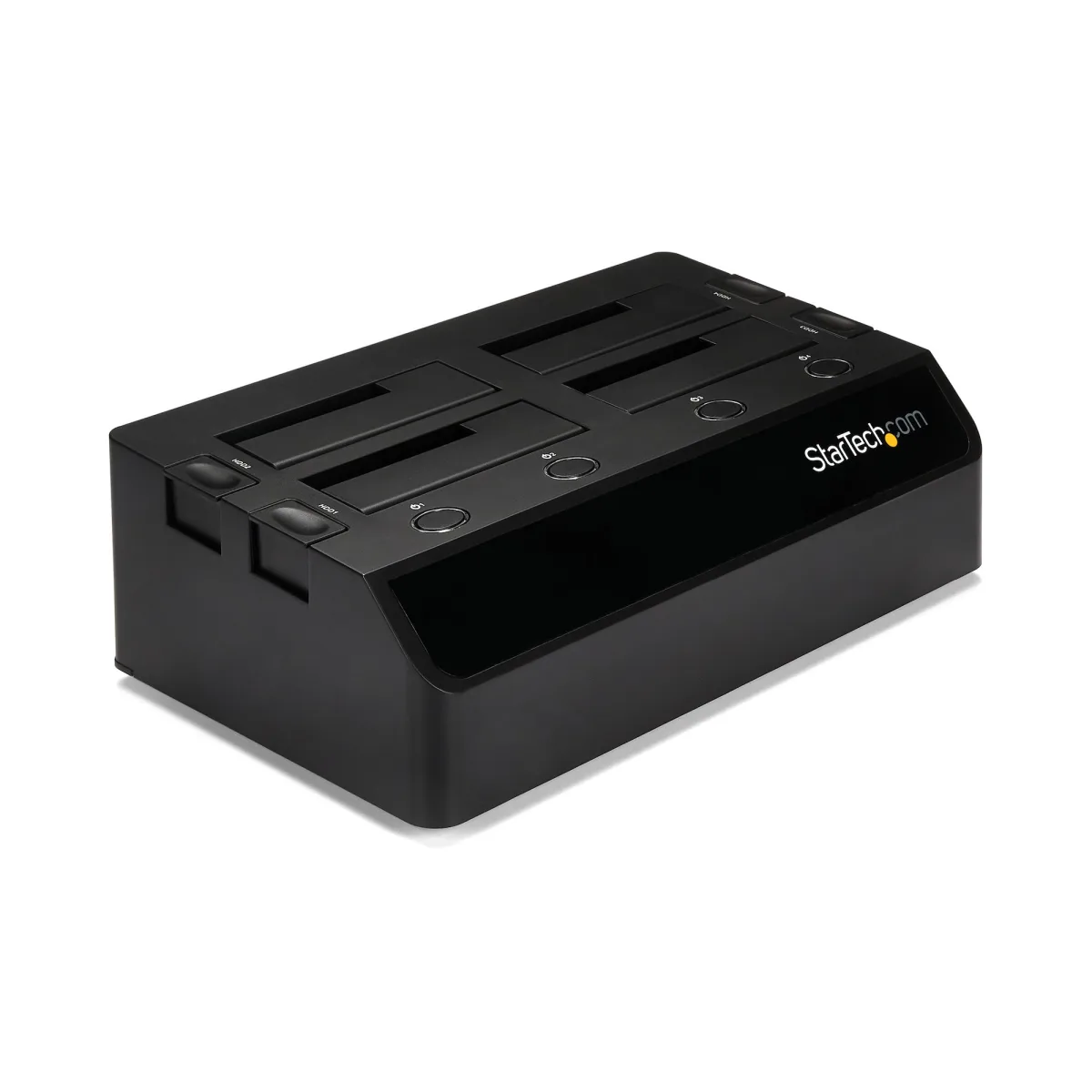 StarTech 4-Bay USB 3.0 to SATA Hard Drive Docking Station, USB Hard Drive Dock, External 2.53.5 SATA III (6Gbps) SSDHDD Docking Station, Hot-Swappable Hard Drive Bay - Dual 40mm Fans, Top-Loading - Storage enclosure - 4 bays (SATA-600) - for P/N: SVA12DN4NEUA