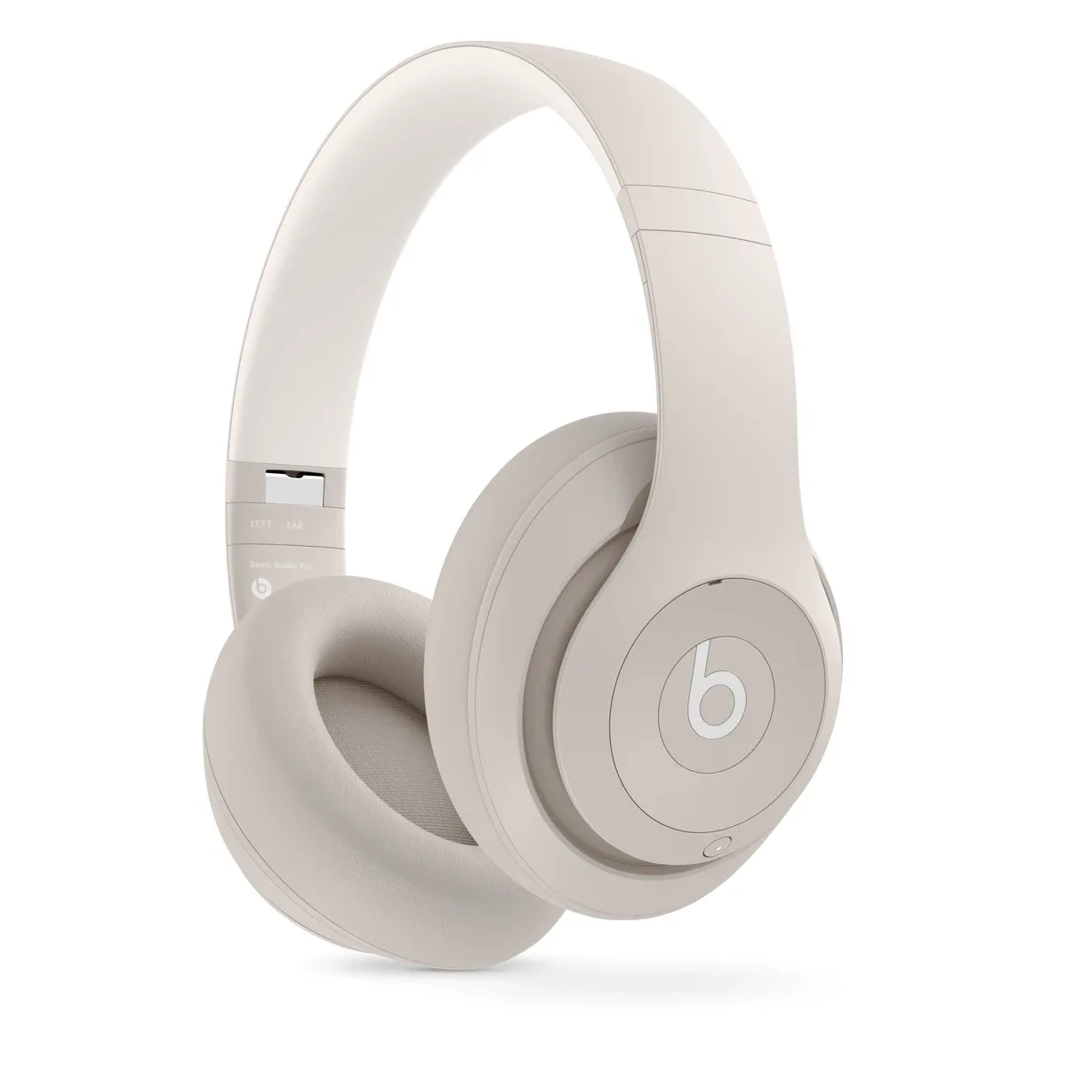 Beats Studio Pro - Headphones with mic - full size - Bluetooth - wireless, wired - active noise cancelling - 3.5 mm jack, USB-C - sandstone