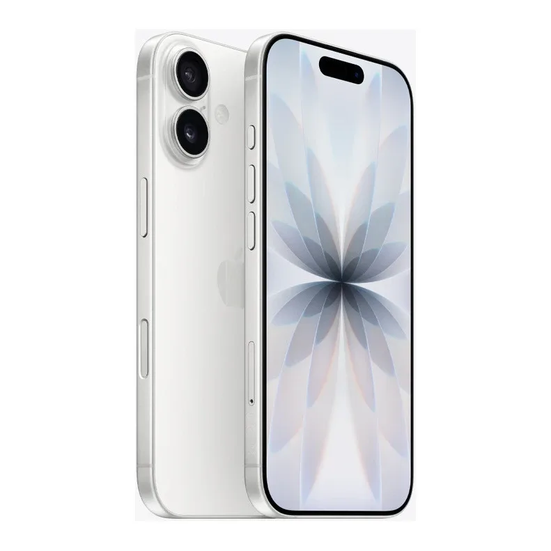 Apple iPhone 17 - 5G smartphone - dual-SIM / Internal Memory 256 GB - OLED display - 6.3" - 2622 x 1206 pixels (120 Hz) - 2x rear cameras 48 MP, 48 MP - front camera 18 Megapixel - white