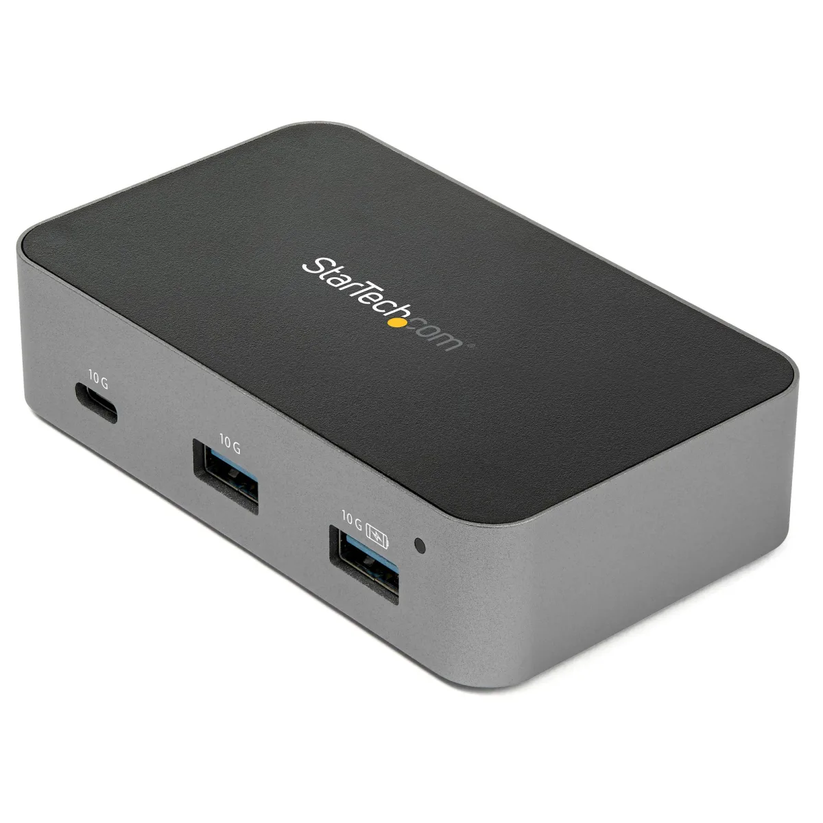 Startech 4-Port USB C Hub - USB 3.1 Gen 2 (10Gbps) - 3x USB-A & 1x USB-C - Powered - Universal Power Adapter Included (HB31C3A1CS) - Hub - 1 x USB-C + 3 x USB 3.1 - desktop - AC 110/240 V - for P/N: PEXUSB321C