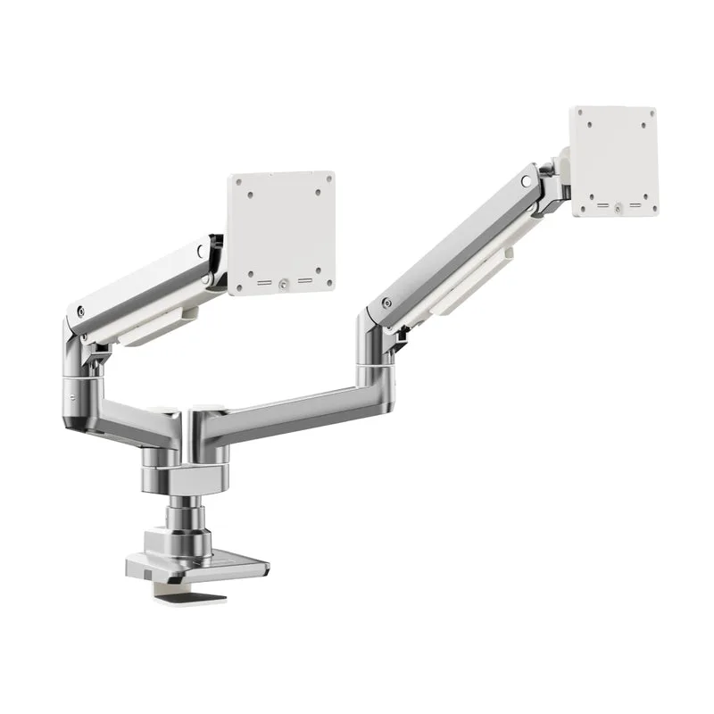 FLUX DUAL FLEXIBLE MONITOR ARMS FOR TWO 17-35IN MONITORS
