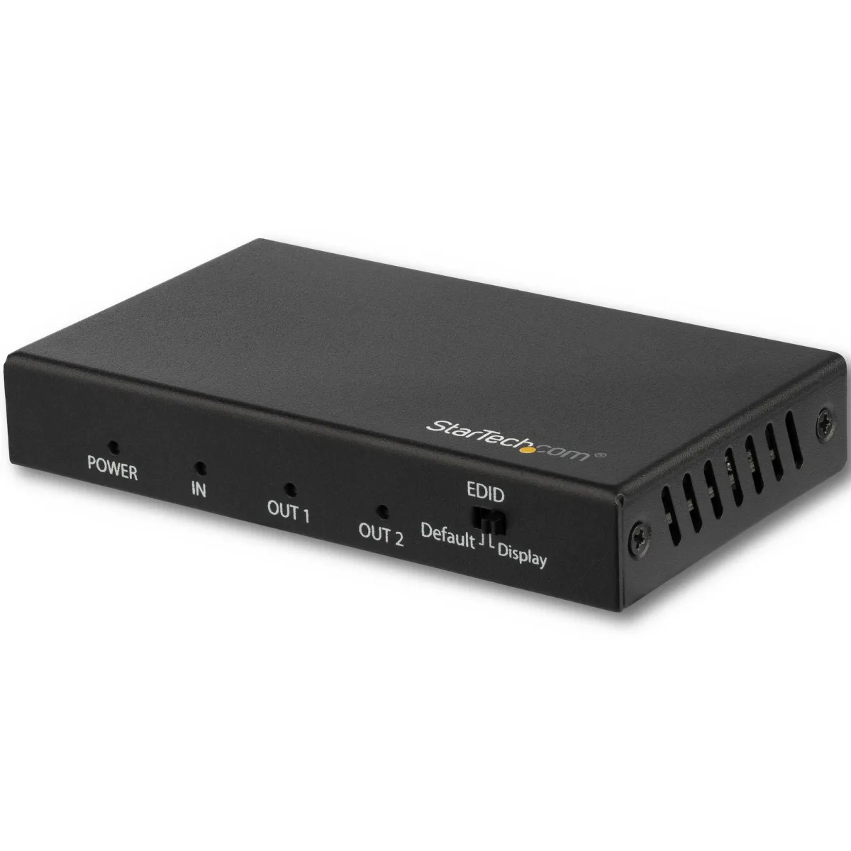 Startech HDMI Splitter - 2-Port - 4K 60Hz - HDMI Splitter 1 In 2 Out - 2 Way HDMI Splitter - HDMI Port Splitter (ST122HD202) - Video/audio splitter - 2 x HDMI - desktop - for P/N: ST121HD20FXA