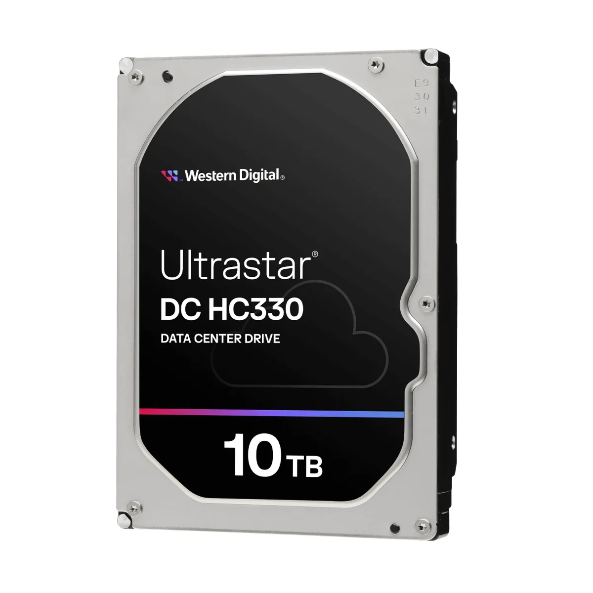 WD Ultrastar DC HC330 WUS721010ALE6L4 - Hard drive - encrypted - 10 TB - internal - 3.5" - SATA 6Gb/s - 7200 rpm - buffer: 256 MB - Self-Encrypting Drive (SED)