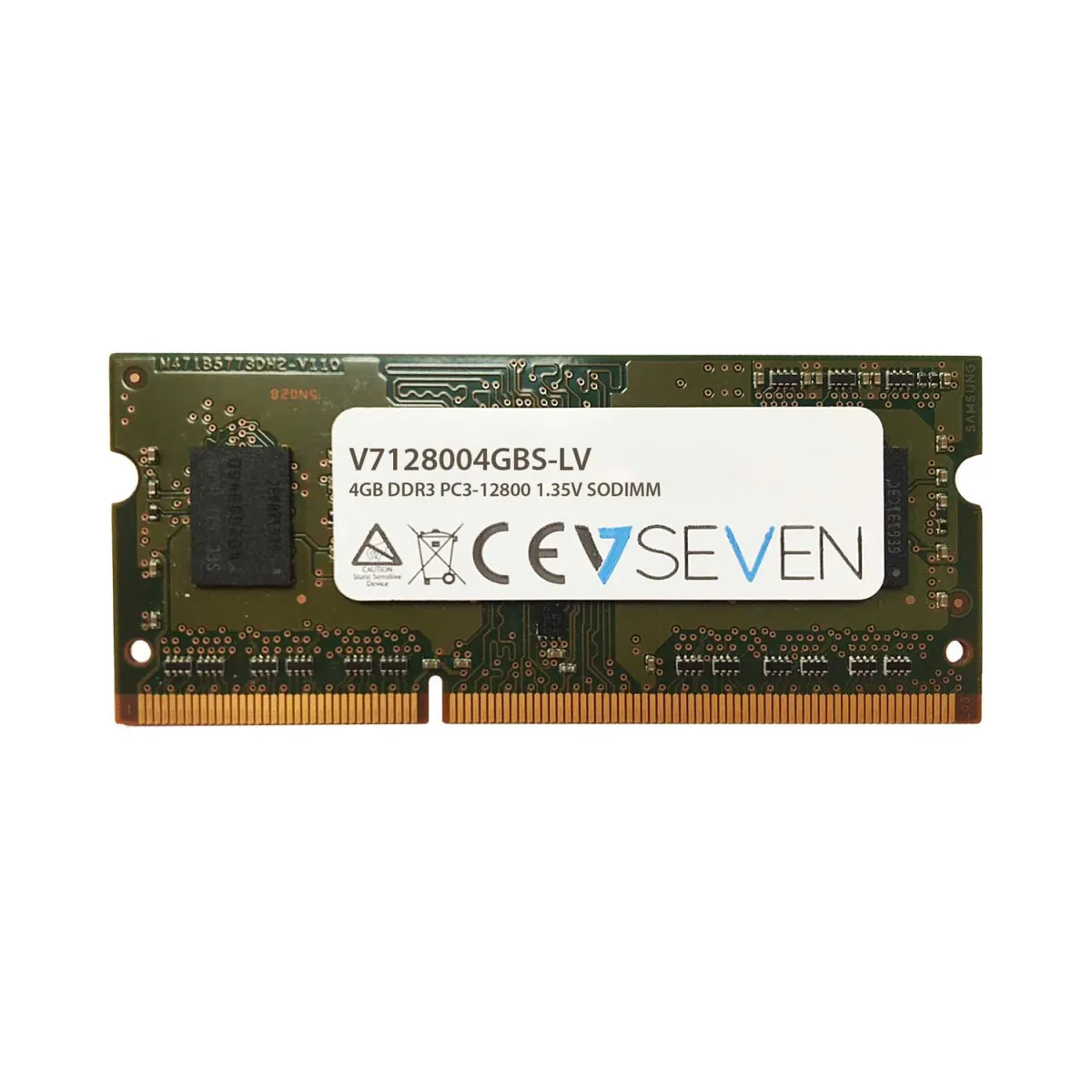 4GB DDR3 1600MHZ CL11 NON ECC SO DIMM PC3-12800 1.35V LEG
