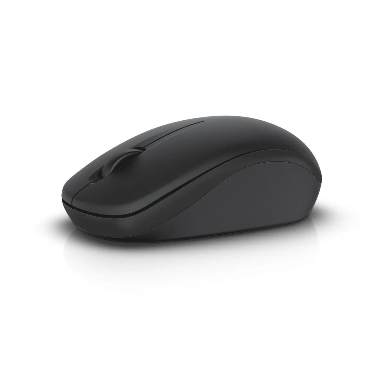 Dell WM126 - Mouse - optical - 3 buttons - wireless - RF - USB wireless receiver