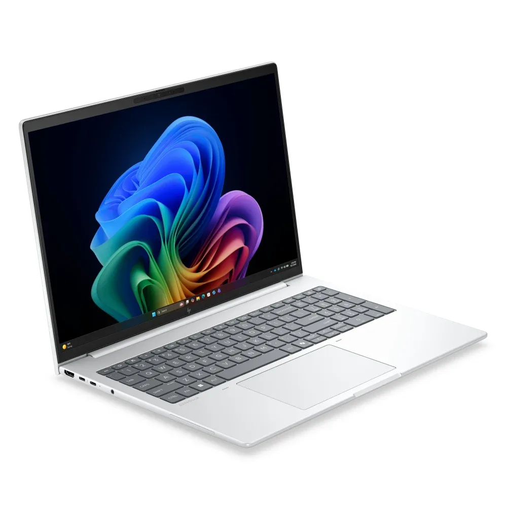 HP EliteBook 8 G2i Next Gen Notebook - Copilot+ PC - Intel Core Ultra 5 - 335 / up to 4.6 GHz - Win 11 Pro - Intel Graphics - 32 GB RAM - 512 GB SSD NVMe - 16" IPS 1920 x 1200 - Wi-Fi 7, Bluetooth 6.0 - glacier silver aluminium - kbd: UK - with HP Wolf Pro Security Edition (1 year)