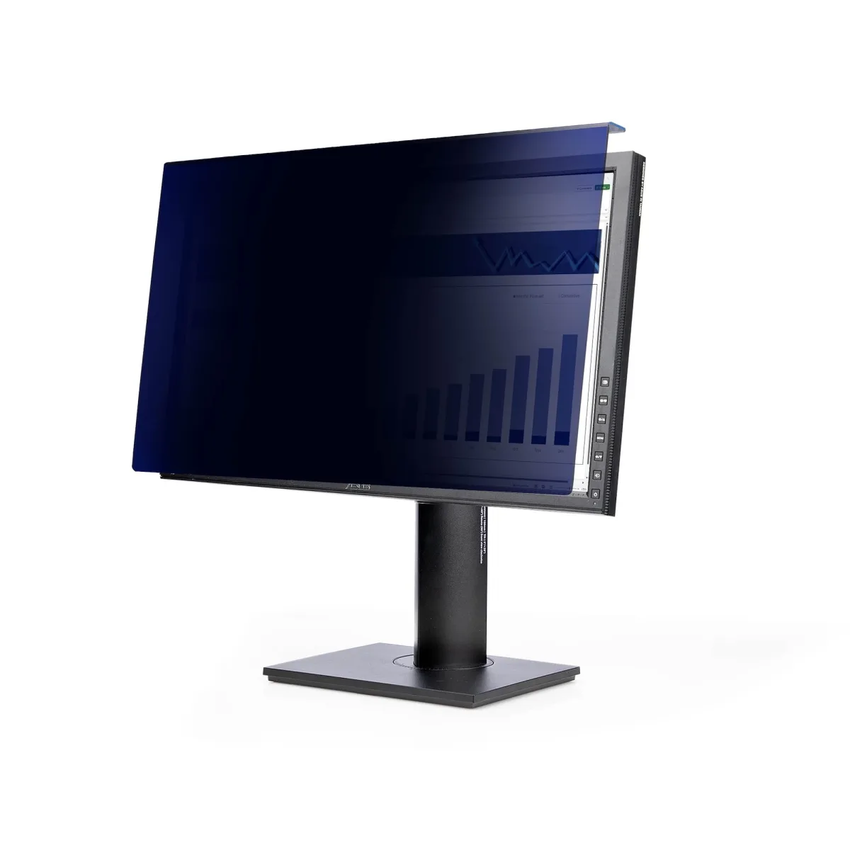 StarTech - Display privacy filter - 16:9, hanging acrylic, glossy - 2-way - removable - plug-in - 23" wide - black - TAA Compliant