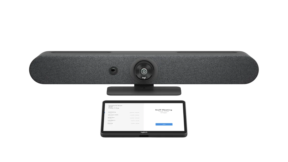 Logitech - Video conferencing kit (Logitech Tap IP, Logitech Rally Bar Mini) - Zoom Certified, Certified for Microsoft Teams - power adapter included