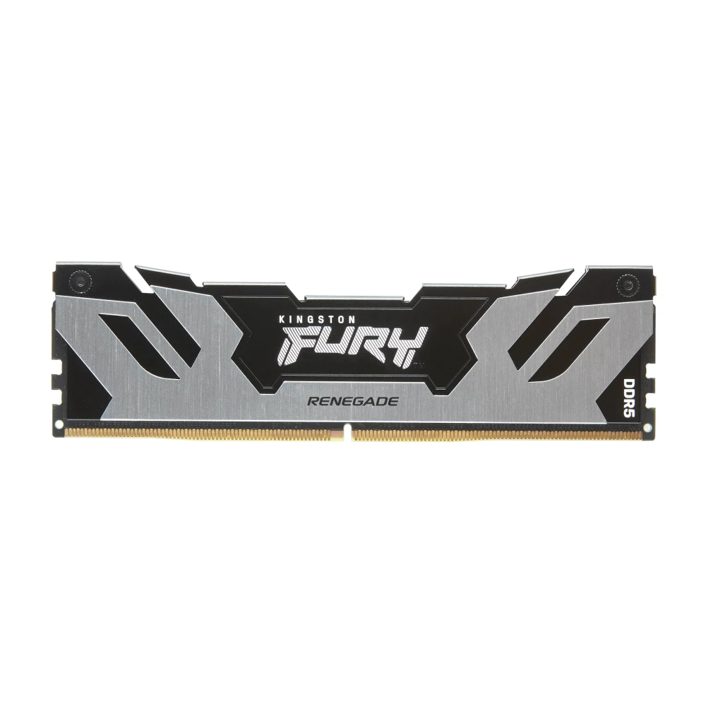 Kingston FURY Renegade KF560C32RSK2-96 96GB (2x 48GB) DIMM System Memory, 6000MHz, DDR5, CL32, Silver, Intel XMP