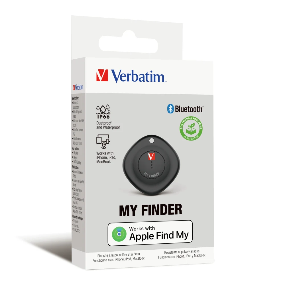 Verbatim (32130)  MYF-01 My Finder Bluetooth Item Finder 1 pack Black