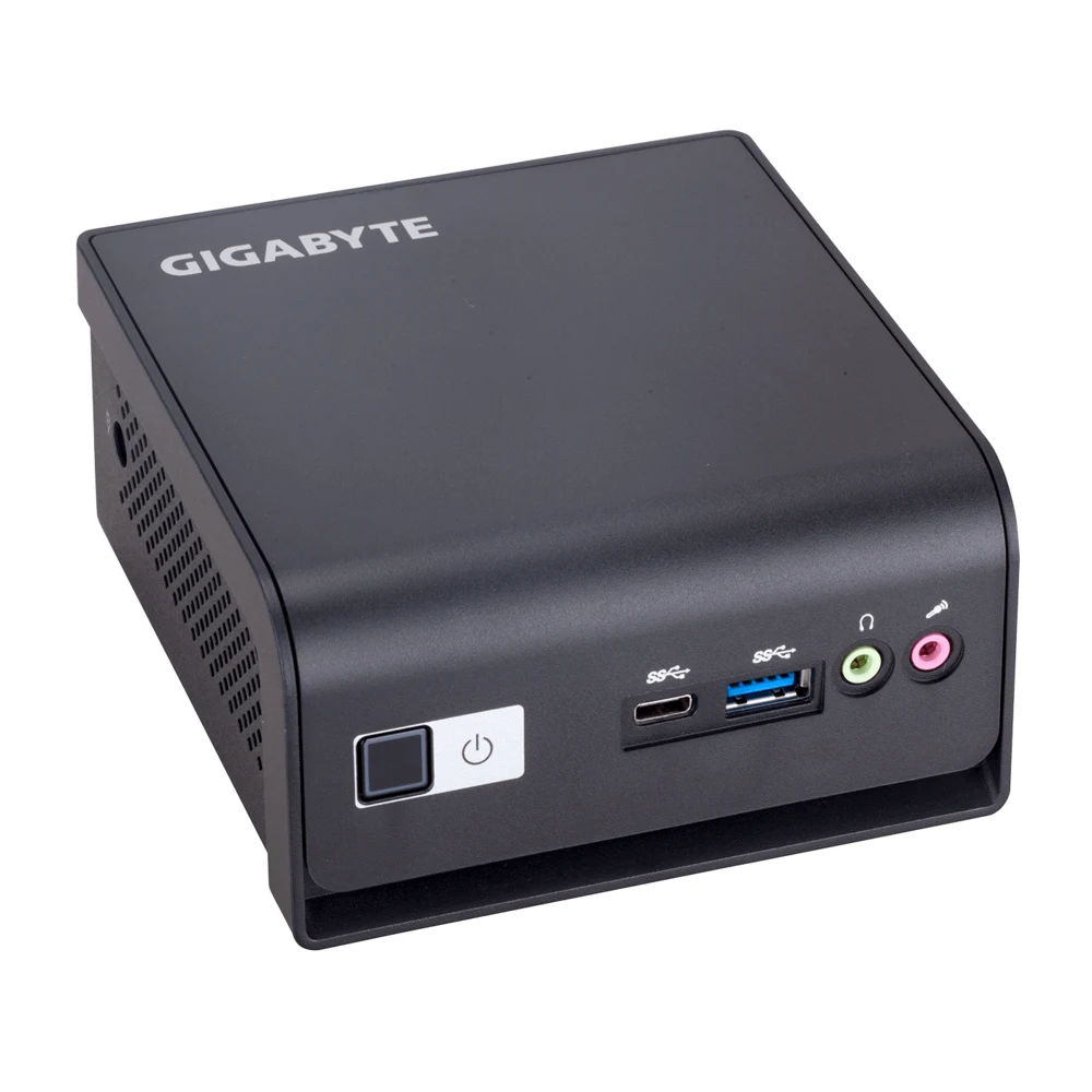 Gigabyte BRIX (GB-BMPD-6005) Barebone Kit, Intel Pentium Silver N6005 2.8GHz Quad Core CPU,1 x DDR4 SO-DIMM Slot, 1 x M.2 2280 Slot, 1 x 2.5 Inch SATA Slot, Dual Band Wi-Fi & Bluetooth 4.2