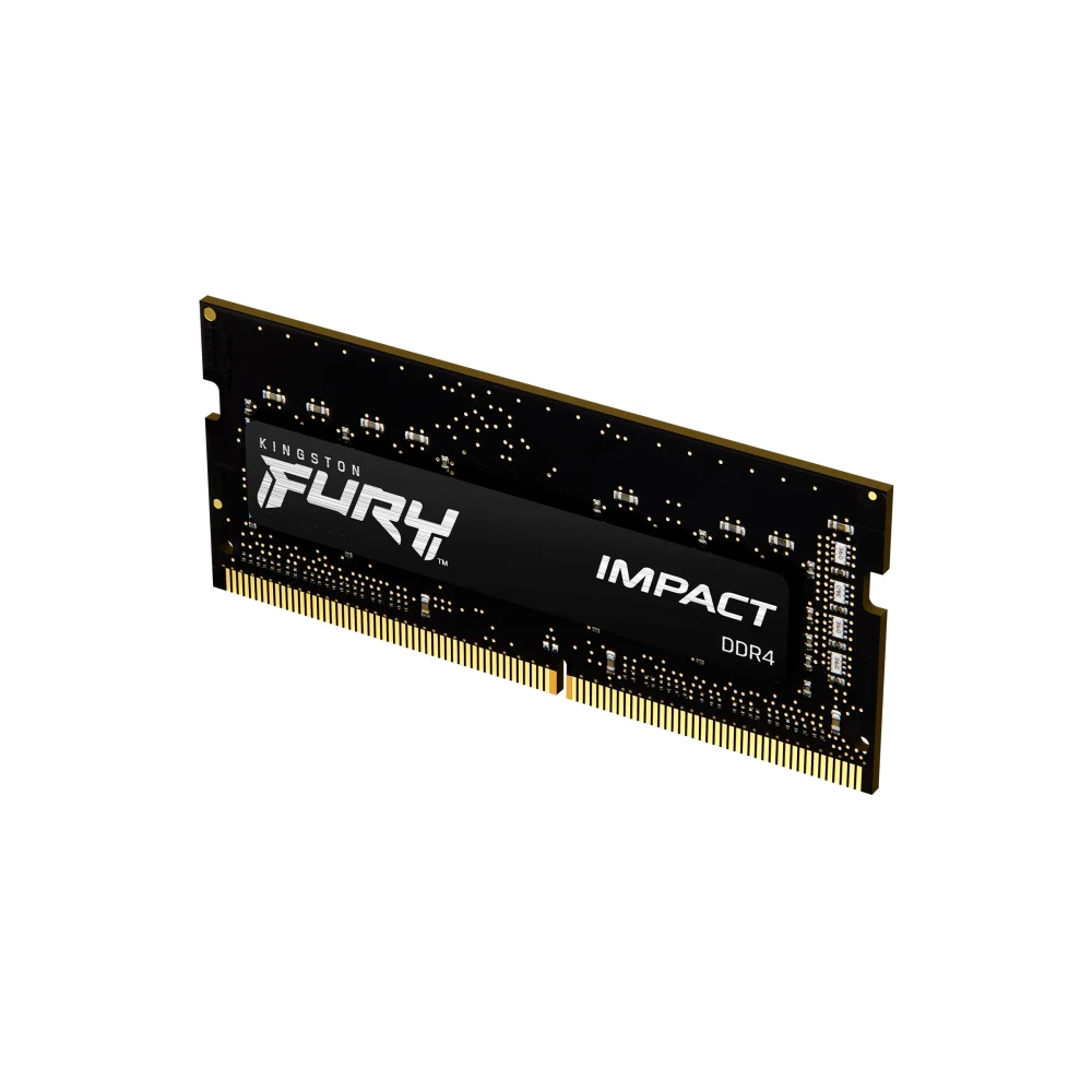 Kingston FURY Impact KF432S20IB/8 8GB (1x 8GB) SODIMM System Memory, 3200MHz, DDR4, CL20, Intel XMP