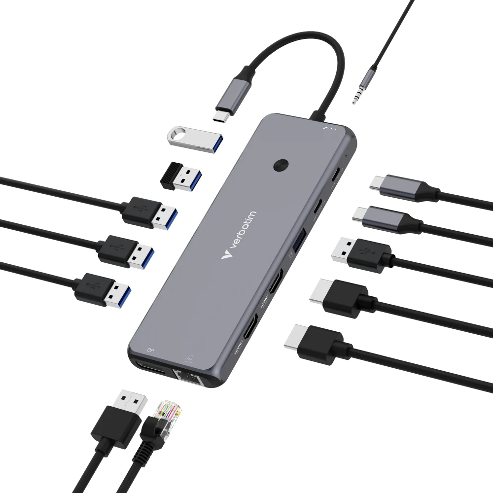 Verbatim (32153) USB-C Pro Multiport Hub 13 Port CMH-13