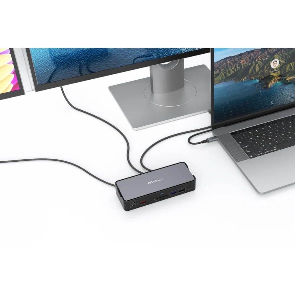 Verbatim (32171) USB-C Pro Docking Station 15 Port CDS-15