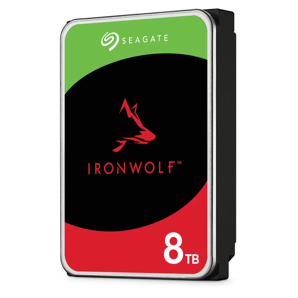 Seagate IronWolf NAS ST8000VN004 8TB 3.5" 7200RPM 256MB Cache Sata lll Internal Hard Drive