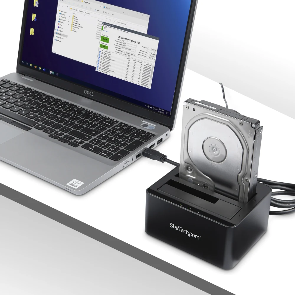 Startech DUAL BAY SATA HARD DRIVE DOCKIN STATION - SATA HDD/SSD - USB 3.0