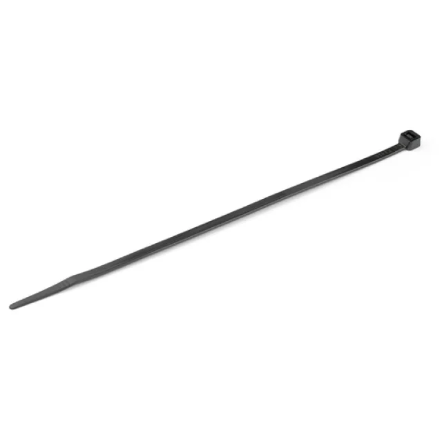 Startech 8"(20cm) Cable Ties, 2-1/8"(55mm) Dia, 50lb(22kg) Tensile Strength, Nylon Self Locking Zip Ties, UL Listed, 1000 Pack, Black (CBMZT8BK) - Cable tie - 20.32 cm - black - TAA Compliant (pack of 1000)