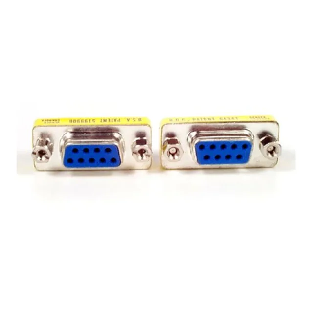 StarTech Slimline DB9 Serial Gender Changer - F/F - Serial gender changer - DB-9 (F) to DB-9 (F) - GC9SF - Serial gender converter - DB-9 (F) to DB-9 (F) - for P/N: ICUSB2324852, ICUSB422, NETRS232, NETRS2321P, NETRS2321POE, NETRS2322P, NETRS232485W