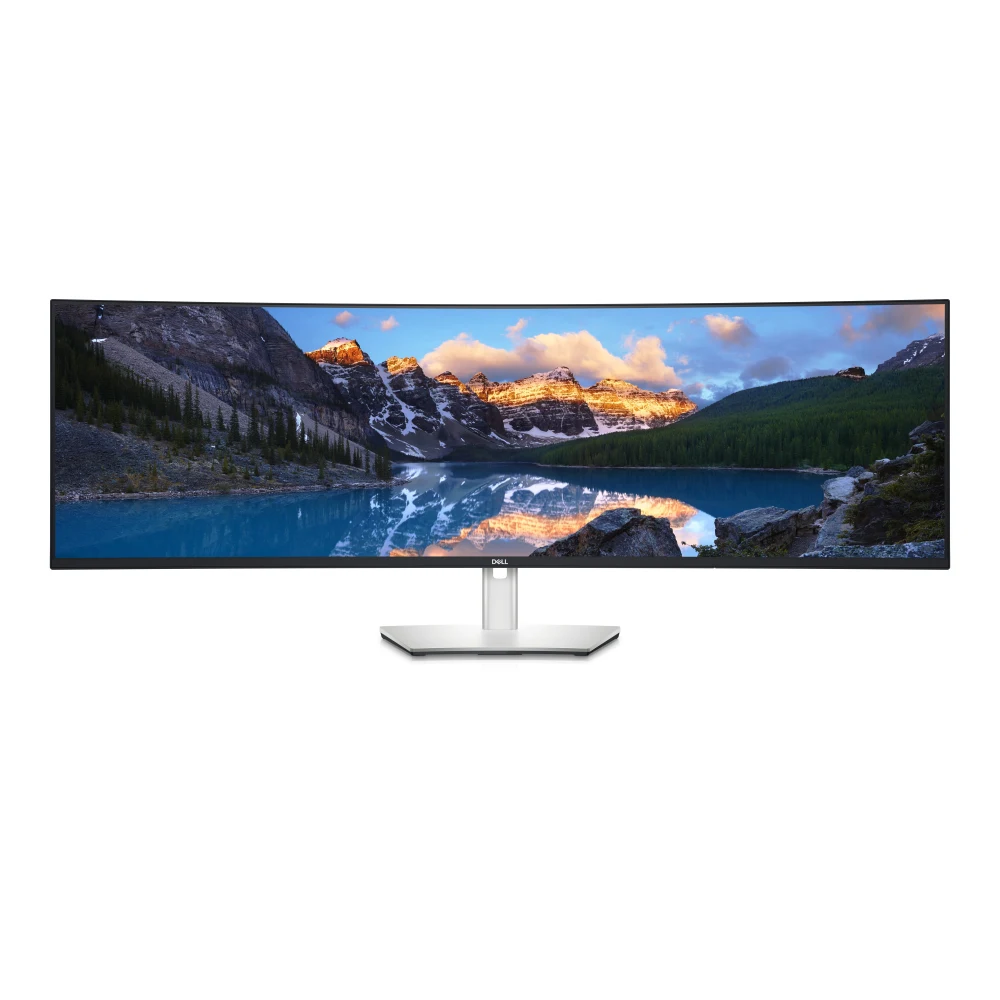 Dell UltraSharp U4924DW - LED monitor - curved - 49" - 5120 x 1440 5K Dual QHD @ 60 Hz - IPS Black - 350 cd/m² - 2000:1 - 5 ms - 2xHDMI, DisplayPort, USB-C - speakers - with 3 years Basic Hardware Service with Advanced Exchange