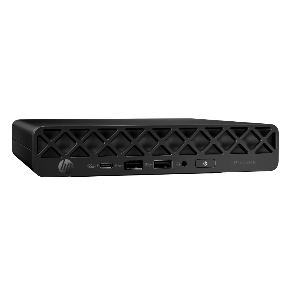 HP ProDesk 4 G1i AI - AI PC - mini Core Ultra 5 235T / up to 5 GHz - vPro Enterprise - RAM 16 GB - SSD 512 GB - NVMe - Intel Graphics - Gigabit Ethernet, IEEE 802.11ax (Wi-Fi 6E),