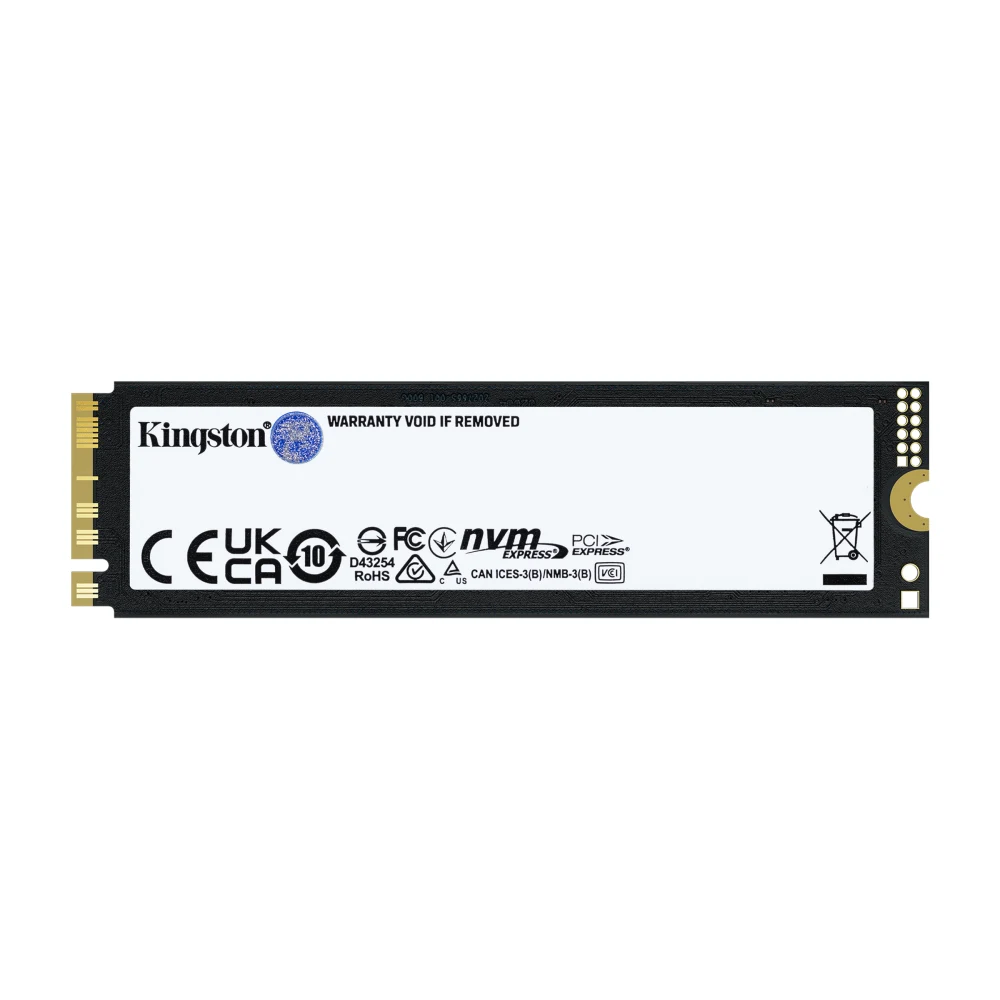 Kingston FURY Renegade (SFYR2S/2T0 ) 2TB NVMe SSD, M.2 Interface, PCIe 5.0 x4 NVMe, 2280, Up to 14,700MB/s read, 14,000MB/s write, Limited 5-year warranty with free technical support.
