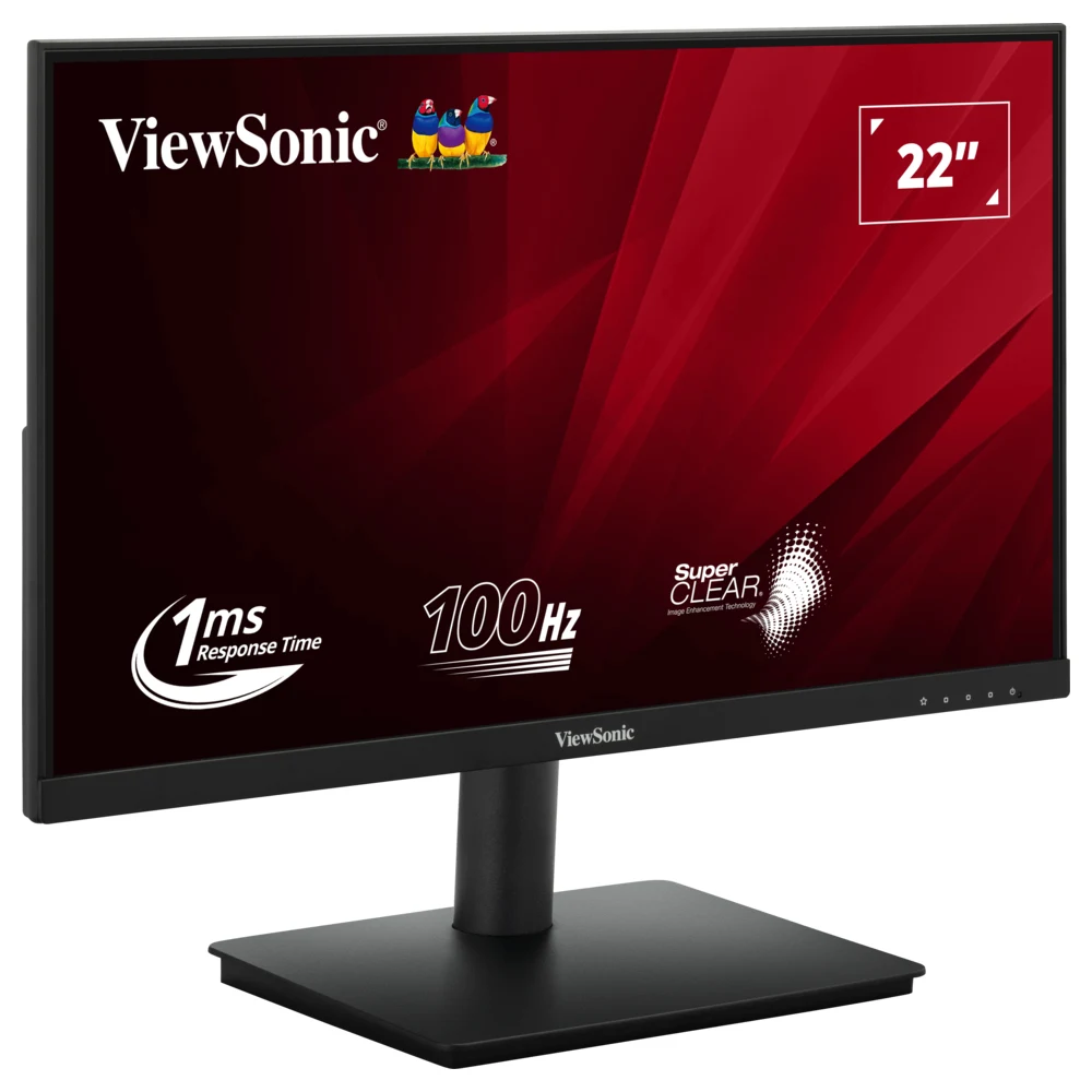 Viewsonic VA220-H 22-Inch Full HD Monitor, 1080p, 1920 x 1080 resolution, 100Hz, HDMI, VGA, 1ms, LED, VA Panel, VESA