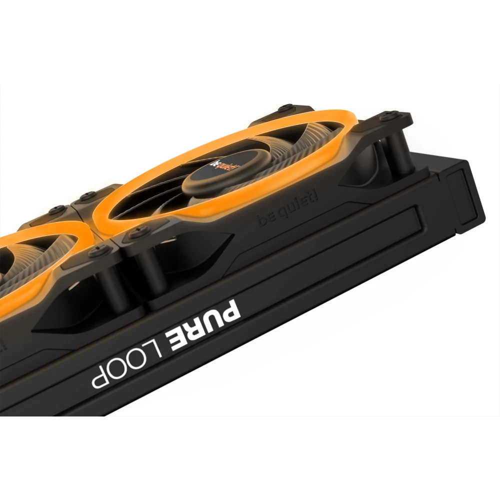 be quiet! Light Wings PWM High Speed Addressable RGB Fan, 120mm, 2500RPM, 4-Pin PWM Fan & 3-Pin ARGB Connectors, Black Frame, Black Blades, ARGB Lighting on Front & Rear