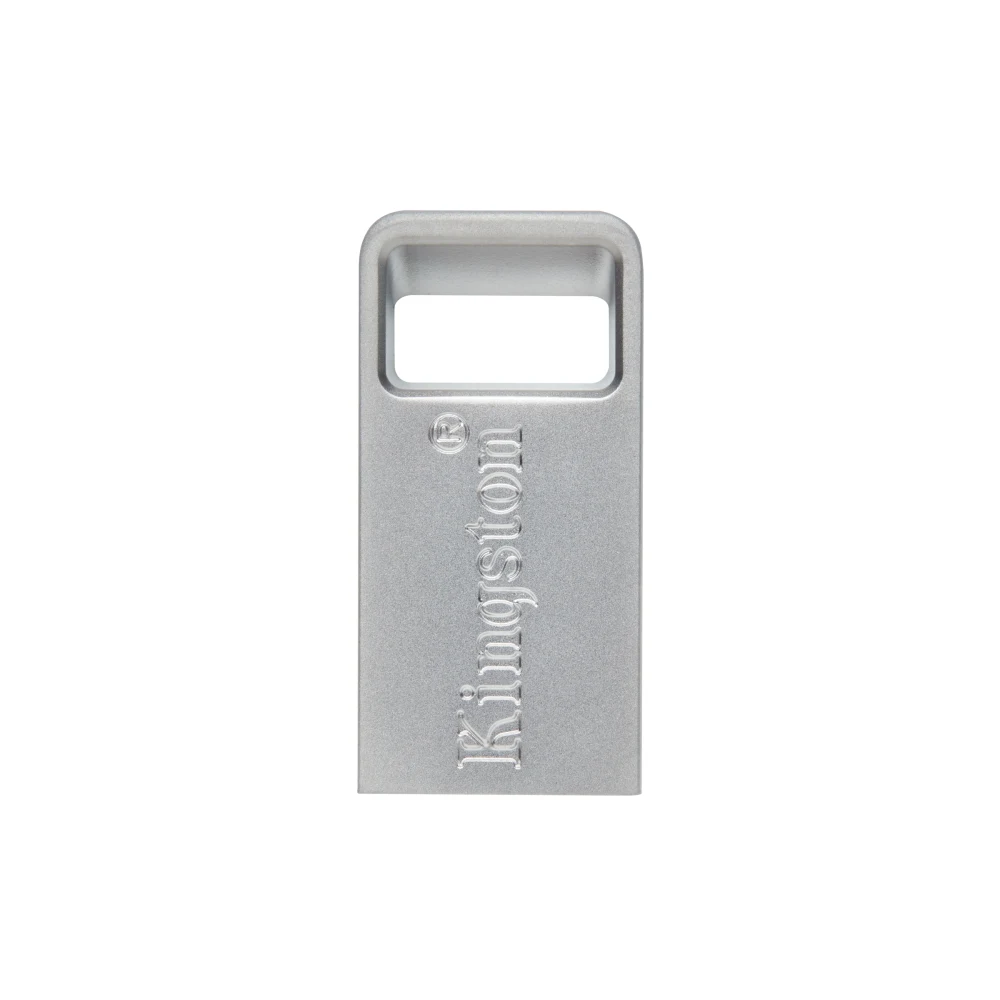 Kingston DTMC3G2/64GB 64GB DataTraveler Micro USB Flash Drive, USB 3.2, Metal Casing, Up to 200MB/s