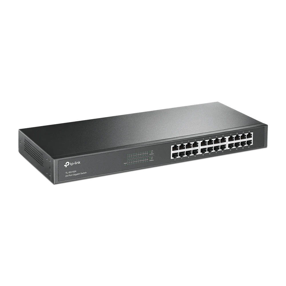 TP-Link TL-SG1024 24 Gigabit Switch, 19-inch rack-mount