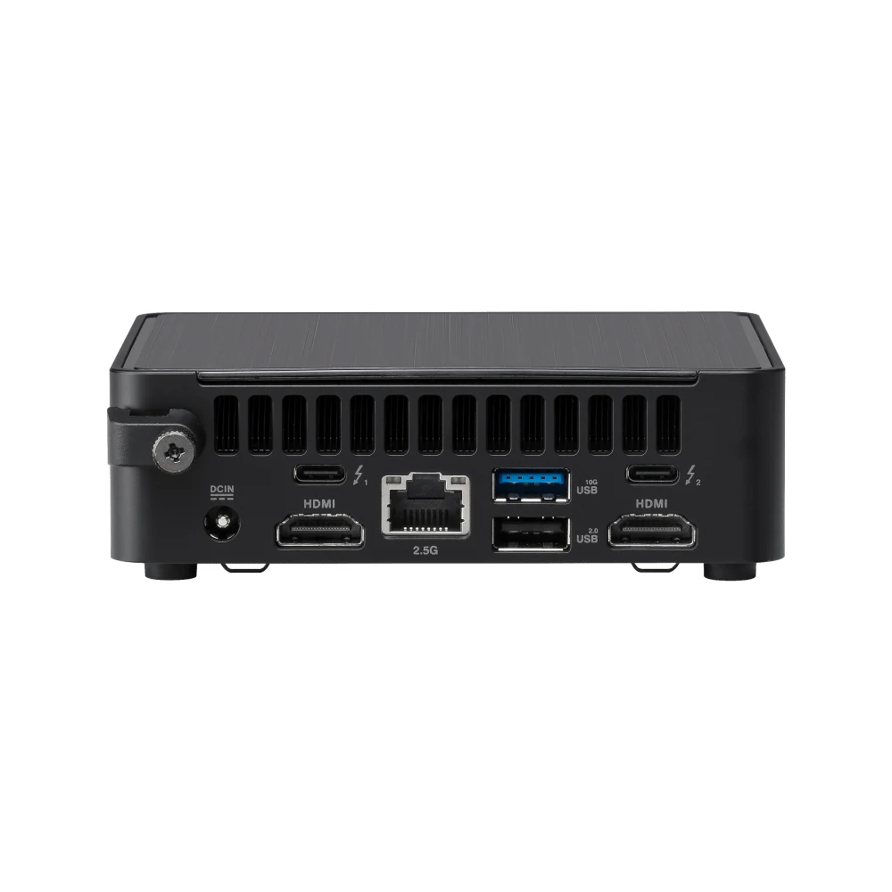 ASUS NUC 14 Pro RNUC14RVKU500002I - Barebone - mini PC 1 x Core Ultra 5 125H / up to 4.5 GHz - RAM 0 GB - Intel Arc Graphics - Gigabit Ethernet, 2.5 Gigabit Ethernet, IEEE 802.11ax