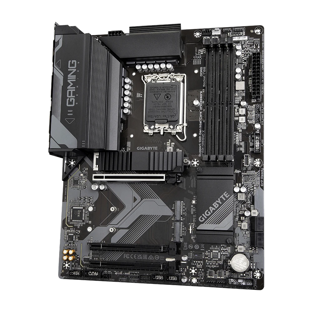 Gigabyte B760 GAMING X GEN5 Intel 1700 Socket Motherboard, ATX, 4x DDR5 Slots, 3x M.2 Socket, 2.5GbE LAN, 1x HDMI Port / 1x DisplayPort