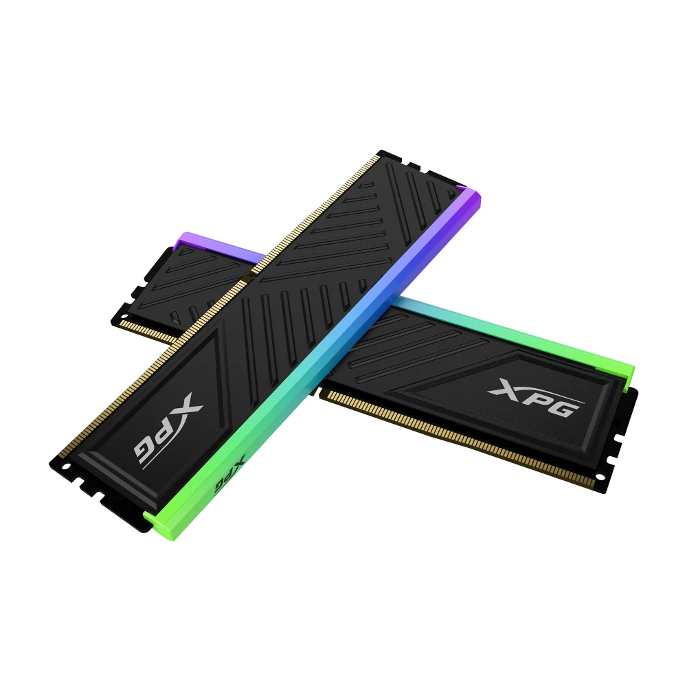 ADATA XPG Spetrix D35G AX4U36008G18I-DTBKD35G 16GB (2x 8GB) DIMM System Memory, 3600MHz, DDR4, CL18, Black, RGB, Intel XMP