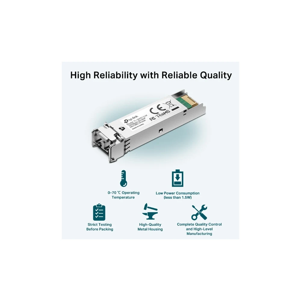 TP-Link TL-SM311LM Gigabit Multi-Mode LC MiniGBIC SFP Module