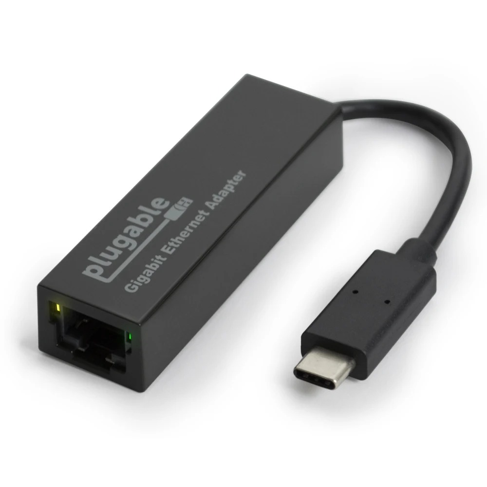 Plugable USBC-E1000 USB-C to Gigabit Ethernet Adapter