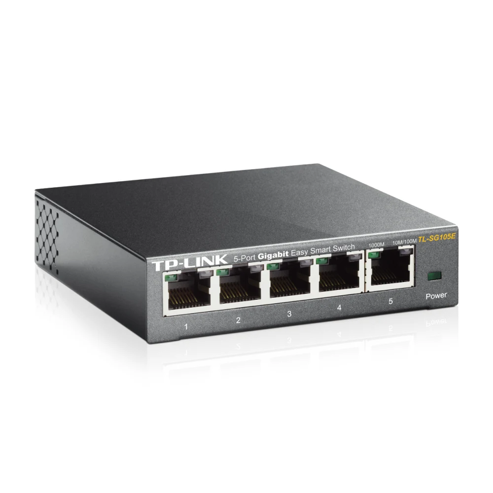 TP-Link TL-SG105E 5-Port Metal Gigabit Easy Smart Switch