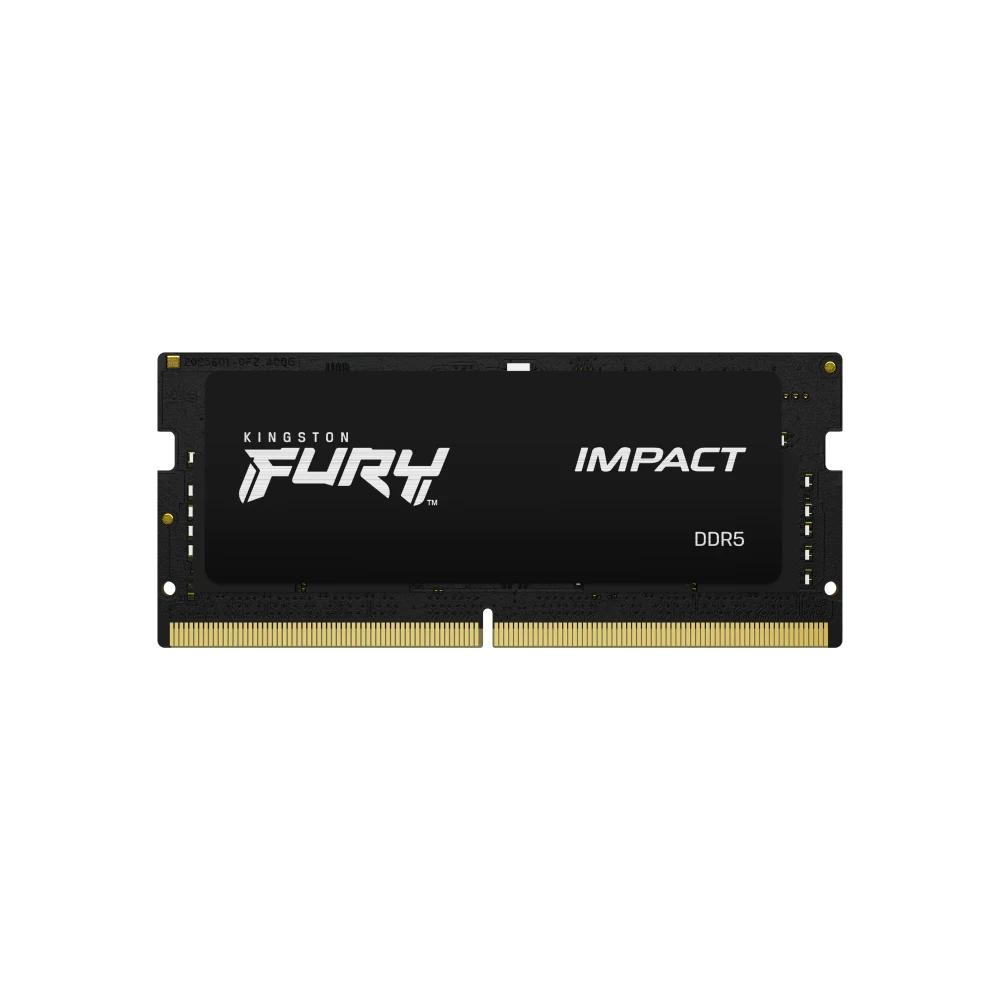 Kingston FURY Impact KF556S40IBK2-64 64GB (2x 32GB) SODIMM System Memory, 5600MHz, DDR5, CL40, Intel XMP