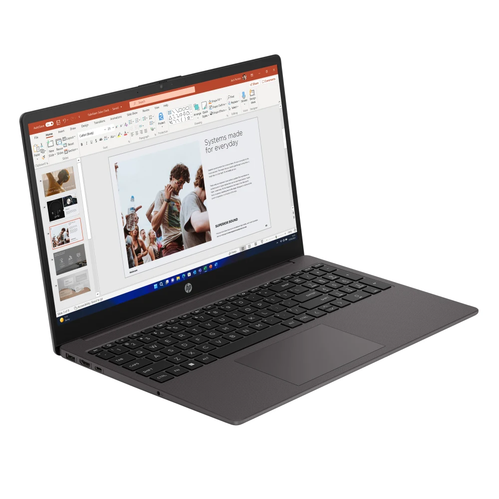 HP 250 G10 AK9U2AT#ABU Laptop, 15.6 Inch Full HD 1080p Screen, Intel Core i5-1334U 13th Gen, 16GB RAM, 512GB SSD, Windows 11 Home