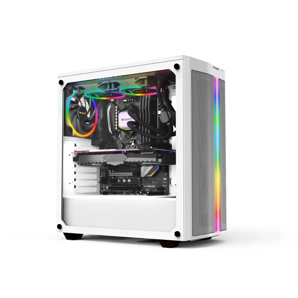 be quiet! Pure Loop 2 FX AiO Liquid CPU Cooler, Universal Socket, 240mm Radiator, 2 x Light Wings 120mm PWM High Speed 2500RPM Addressable RGB Cooling Fan, Addressable RGB LED Pump Head, ARGB PWM Hub Included