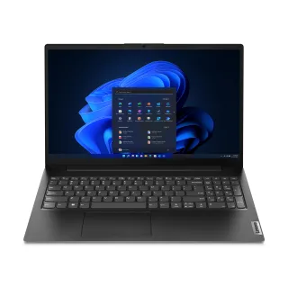 Lenovo V15 G4 AMN 82YU - 180-degree hinge design - AMD Ryzen 5 - 7520U / up to 4.3 GHz - Win 11 Home - Radeon 610M - 8 GB RAM - 512 GB SSD NVMe - 15.6" TN 1920 x 1080 (Full HD) - Gigabit Ethernet - Wi-Fi 6, Bluetooth - business black - kbd: UK - with 2 Ye