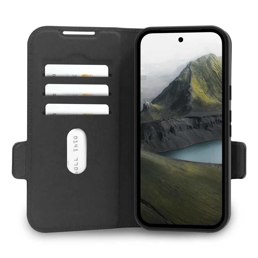 dbramante1928 Oslo Pro - Flip cover for mobile phone - plastic - black - for Google Pixel 10a