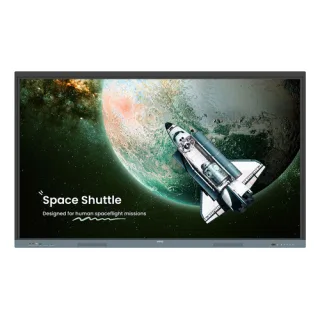BenQ Board Essential RE7504 - 75" Diagonal Class RE04 Series LED-backlit LCD display - education - with touchscreen (multi touch) - Android - 4K UHD (2160p) 3840 x 2160 - direct-lit LED