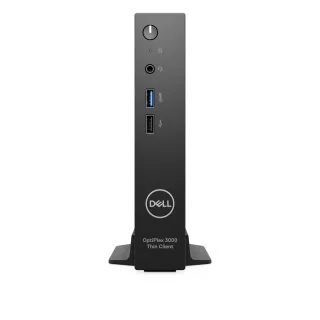 OptiPlex 3000 Thin Client Intel? Celeron? N5105 (4 MB cache, 4 cores, 4 threads) 8 GB: 1 x 8 GB, DDR4 64 GB eMMC, on-board No Additional Hard Drive Intel? Graphics  Dell Vertical Desktop Stand - Micro/Thin Client  No Wireless LAN Card (no WiFi enablement)