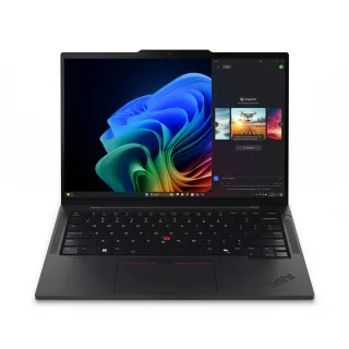 Lenovo ThinkPad T14s Gen 6 21QX - Copilot+ PC - Intel Core Ultra 5 - 226V / up to 4.5 GHz - Win 11 Pro - Arc Graphics 130V - 16 GB RAM - 512 GB SSD TCG Opal Encryption 2, NVMe - 14" IPS 1920 x 1200 - Wi-Fi 7, Bluetooth - 5G upgradable - black - kbd: UK -