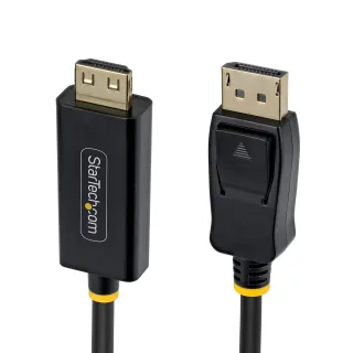 Startech - Adapter cable - DisplayPort male to HDMI male - 1 m - black - 4K60Hz support, Unidirectional, active