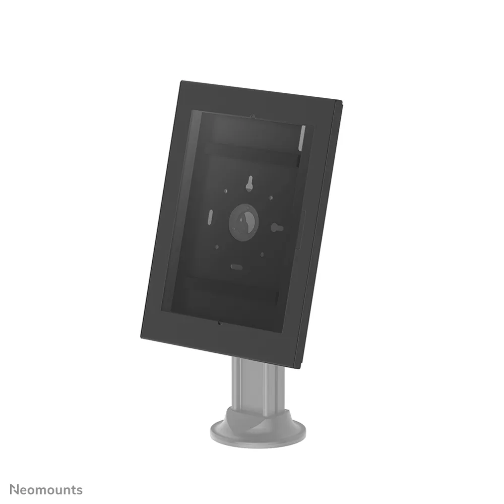 Neomounts - Mounting component (casing) - for tablet - lockable - steel - black - screen size: 12.4"-13" - mounting interface: 75 x 75 mm - stand mountable