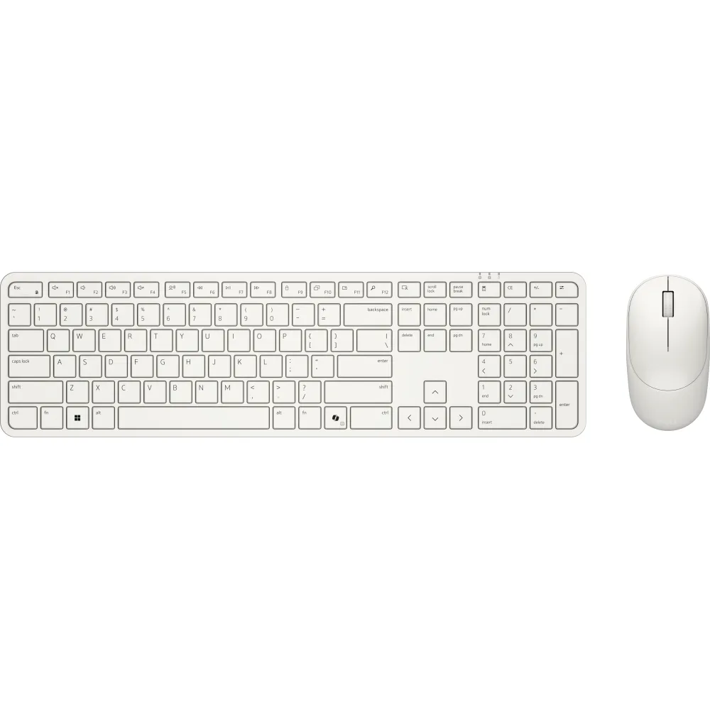 Dell Pro 5 KM526 - Keyboard and mouse set - wireless - 2.4 GHz - QWERTY - UK - light ash