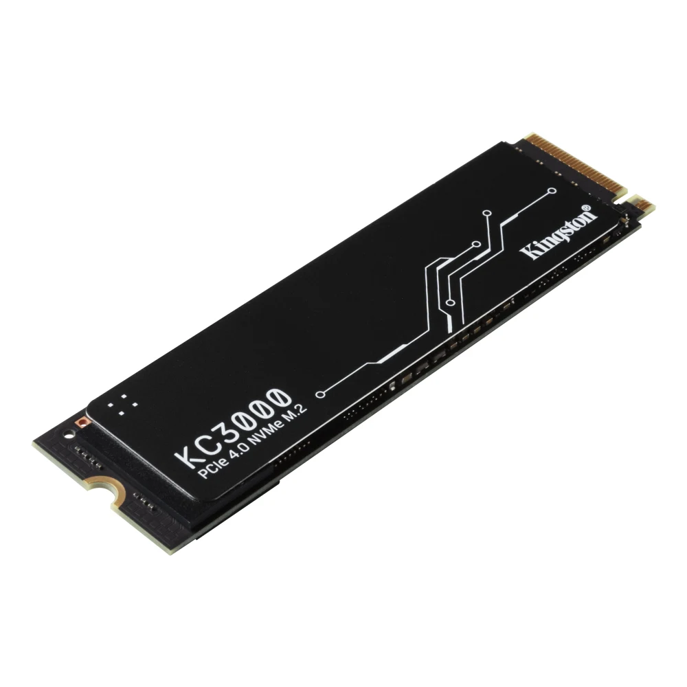 Kingston KC3000 - SSD - 2048 GB - internal - M.2 2280 - PCIe 4.0 (NVMe) - for Intel Next Unit of Computing 12 Pro Kit - NUC12WSKi5