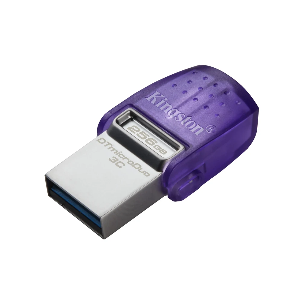 Kingston DataTraveler microDuo 3C - USB flash drive - 256 GB - USB 3.2 Gen 1 / USB-C
